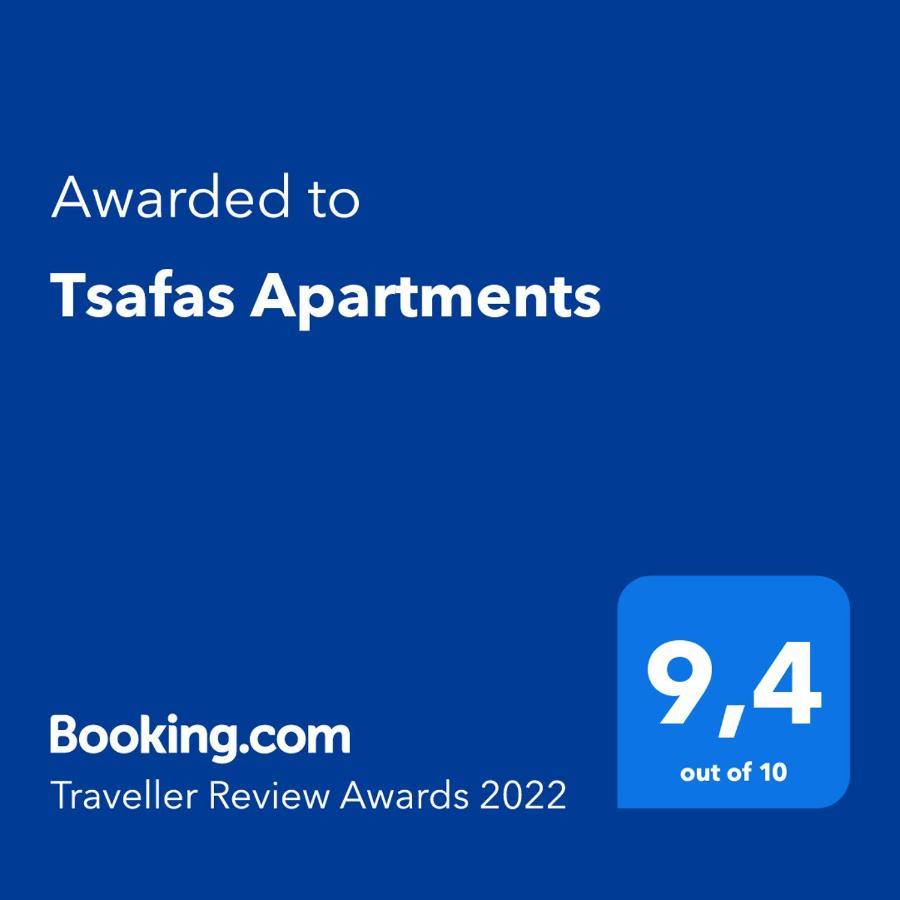 Tsafas Αpartments Apartman Liménasz Kültér fotó